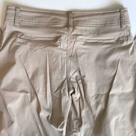 Lucy Beige Straight Leg Drawstring Studio Pants Size S - Picture 3 of 11
